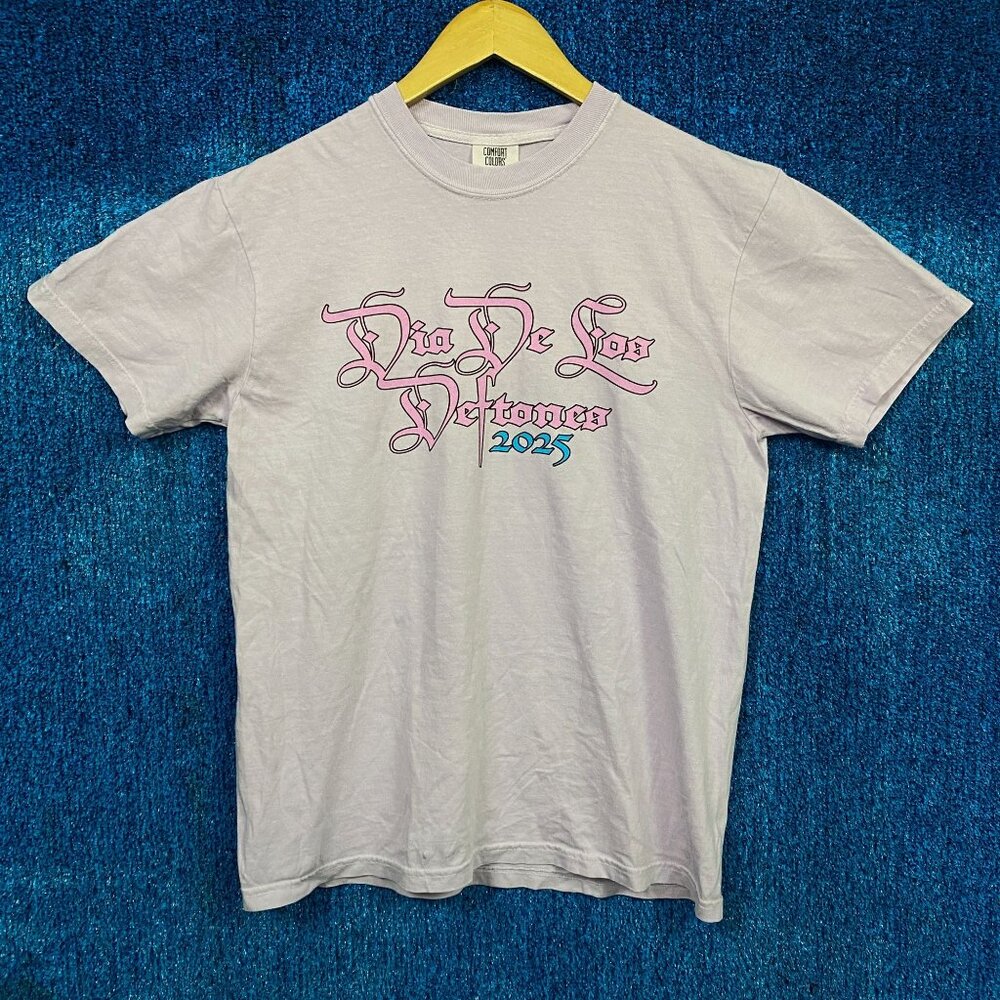 Deftones Dia De Los Defones Rock T-shirt Size Medium
